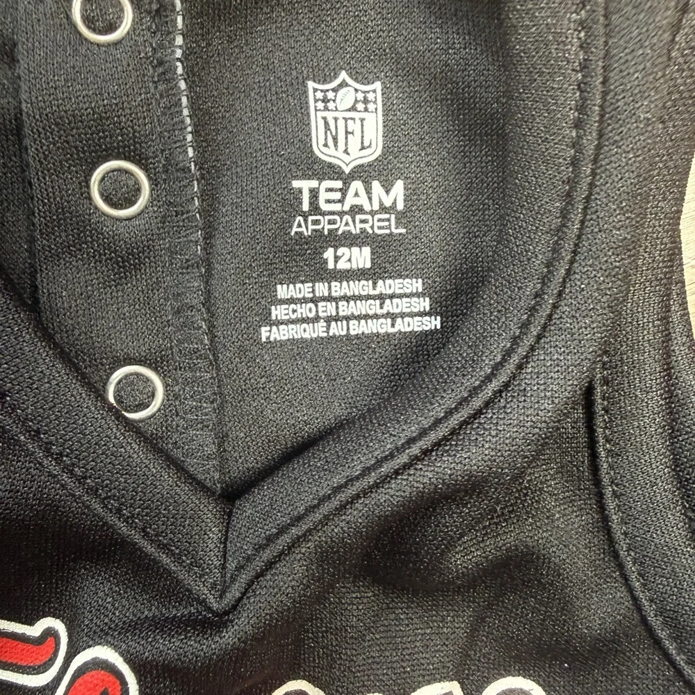 NWT NFL Team Apparel Atlanta Falcons Girls Sleeveless Cheerleader Dress 12 Mths